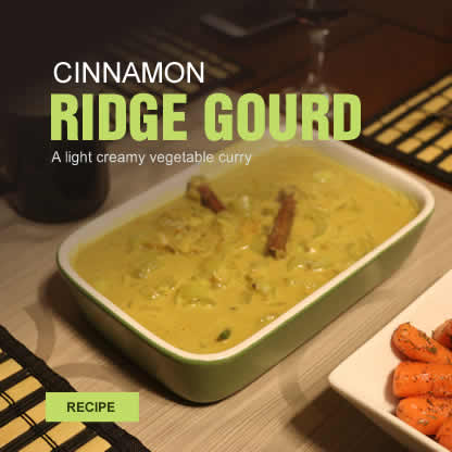 Cinnamon Ridge Gourd Curry